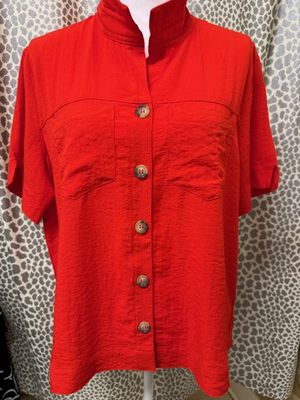 John Mark-Red Camp Shirt