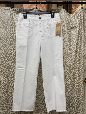 Tru Luxe-White Pant