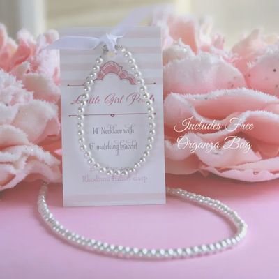 Collectibles Amer-Little Girls Pearl Set