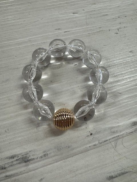 242 South-Acrylic Ball Bracelet