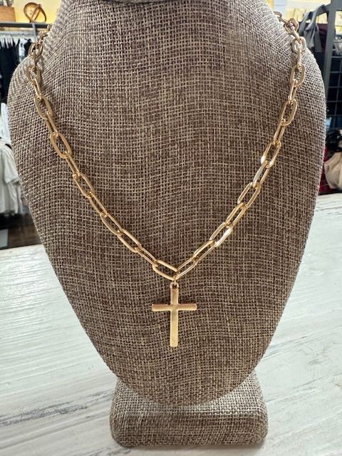 242 South-Cross Necklace