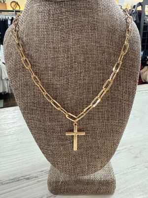 242 South-Cross Necklace