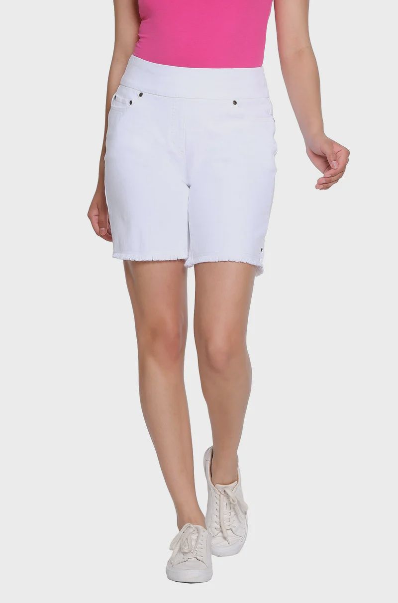 Slimsation-Fringe Hem Short