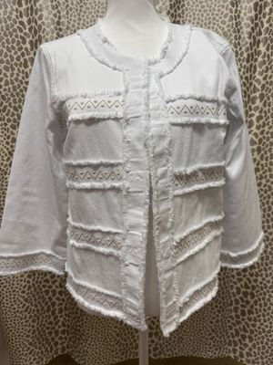 Multiples-Neutral Territory White Jacket