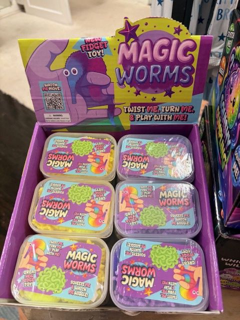 Novelty-Magic Worms