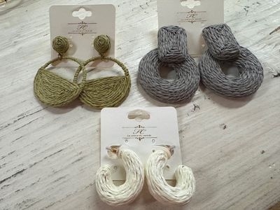 GS-Straw Earrings