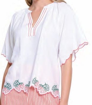 Tru Luxe-Strawberry Top
