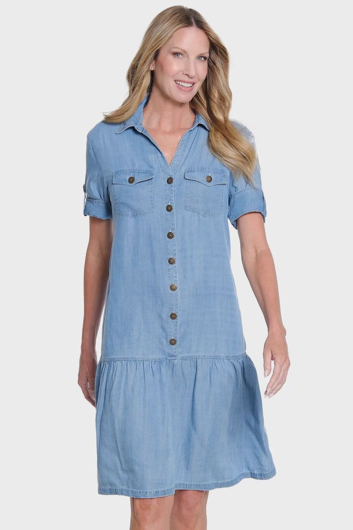 Multiples-Denim Dress