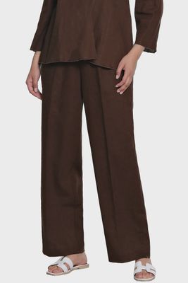 Ali Miles-Choc Woven Pant