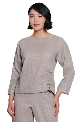 Ali Miles-Latte Linen Top