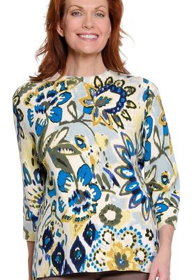 a la carte-Boatneck Sweater/Bell Sleeves