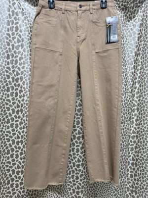 Slimsation-5 Pkt Crop w/Fringe Hem