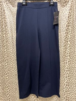 Slimsation-Pintuck Wide Leg Crop Pant