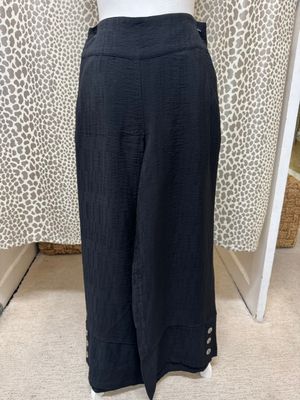 Habitat-Black Rayon Pant