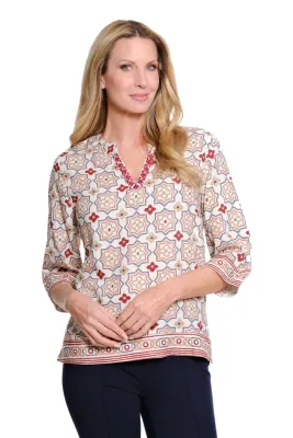 Multiples-Sundance Woven Top