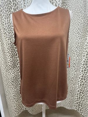 Multiples-Essentials Cocoa Tank
