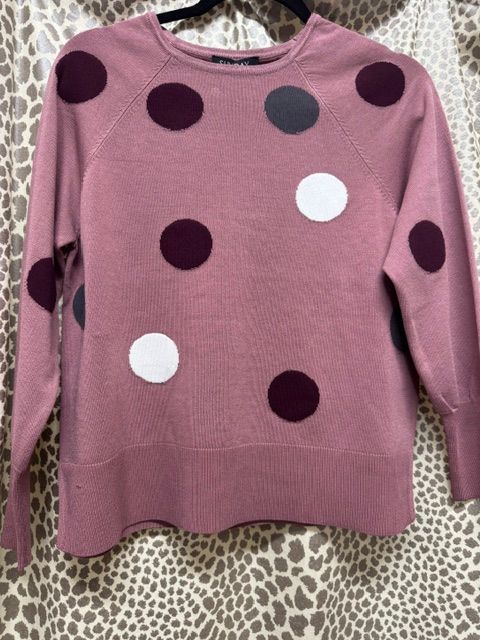 Sunday-Polka Dot Sweater