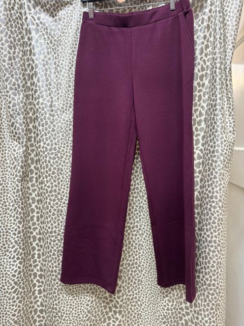 Sunday-Sangria Knit Trousers