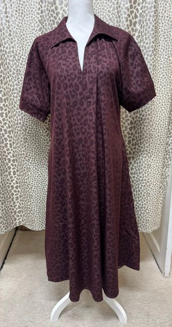 Lior-Maxim Dress-Bordeaux