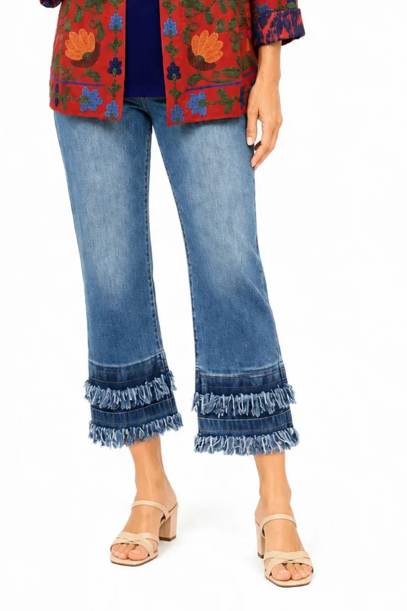 John Mark-Double Fringe Jean
