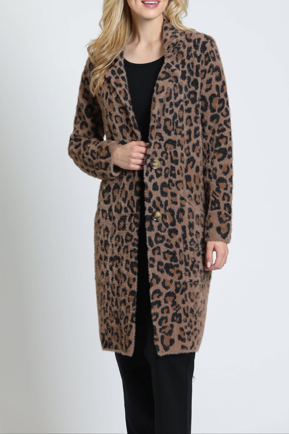APNY-Mocha Leopard Coat