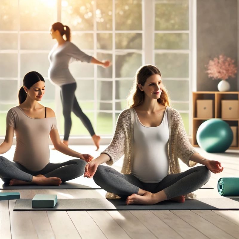 Yoga für Schwangere - Achtsamkeit und Geburtsvorbereitung Mittwochs 17:30-18:30 Uhr mit Tatjana Selig