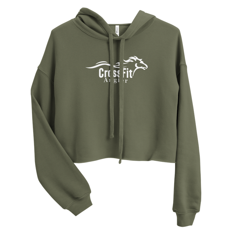 Cropped Pullover Hoodie