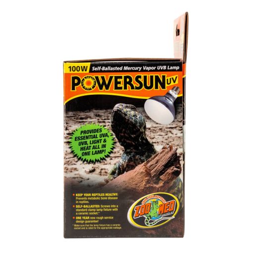 Zoo Med Laboratories 100 Watt Powersun® UV Self-Ballasted Mercury Vapor Lamp