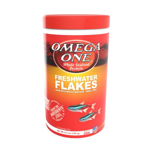 Omega One Freshwater Flakes - 5.3 oz