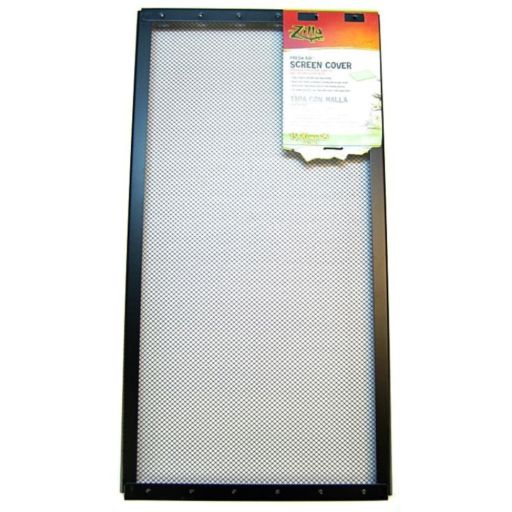 Zilla Fresh Air Fine Mesh Screen Cover - 15-20 Gallon Tank (24  Long x 12  Wide)