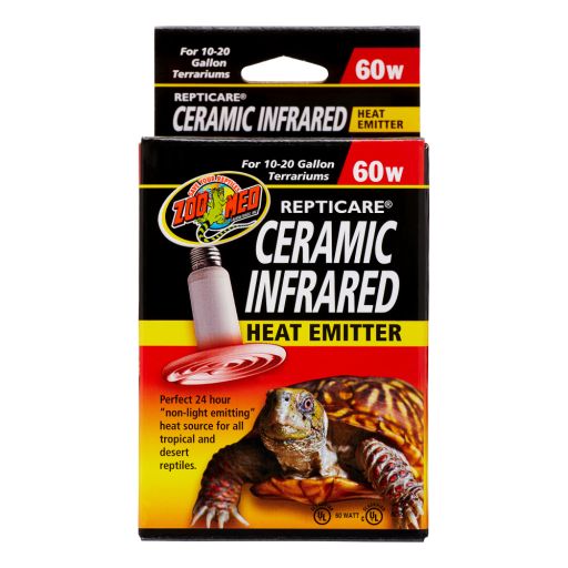 Zoo Med ReptiCare Ceramic Infrared Heat Emitter  60 Watt