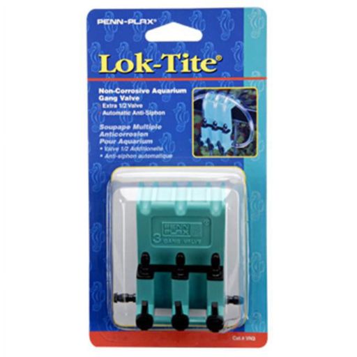Penn Plax VN3 Lok-Tite Plastic Valves - 3 Gang Valve