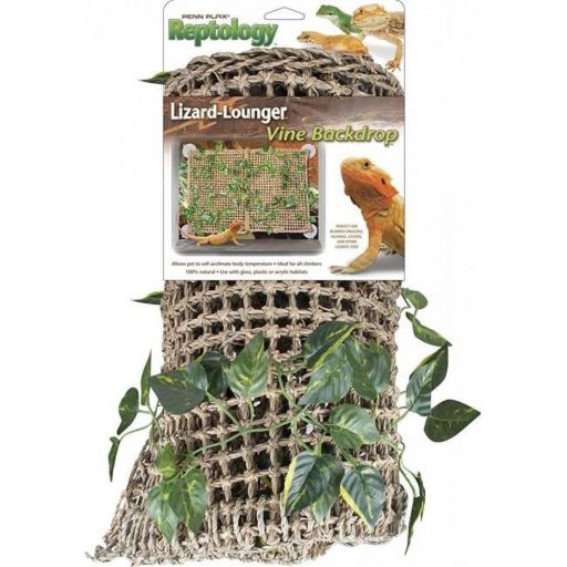 Penn-Plax Reptology Lizard Lounger Vine Backdrop