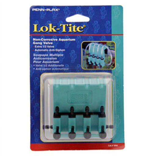 Penn Plax VN4 Lok-Tite Plastic Valves - 4 Gang Valve