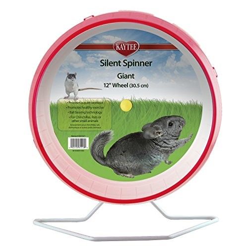 Kaytee Small Animal Silent Spinner Wheel Giant 12 Inch (assorted colors)
