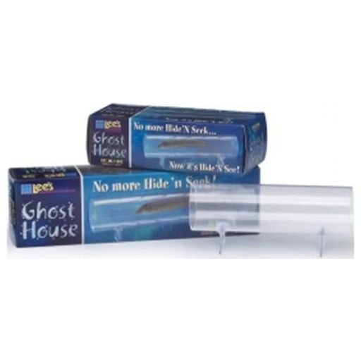 Lees Aquarium and Pet Product LE11010 2 in. x 10 in. Ghost House Boxed
