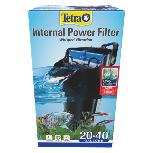 Tetra Whisper Internal Filter for Aquariums 20 to 40 Gallons  with Air Pump