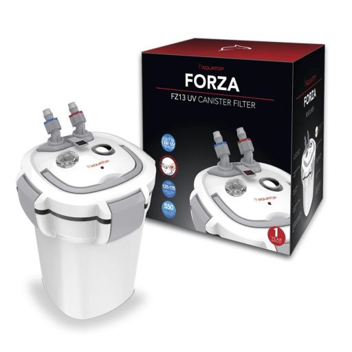 Aquatop 550 GPH UV Canister Filter with 13W UV Sterilizer FORZA FZ13