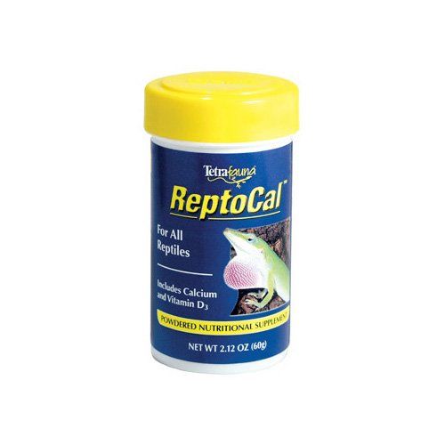 Tetra Tetrafauna ReptoCal 2.12 oz Powder Nutritional Supplement for Reptiles
