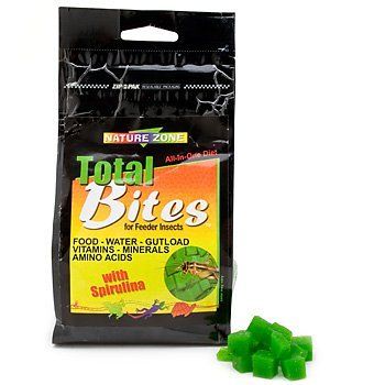 Nature Zone Total Bites for Crickets and Feeder Insects