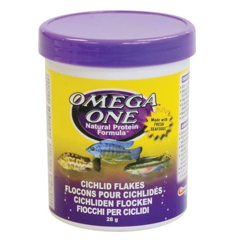 Omega One Cichlid Flakes - 1 oz