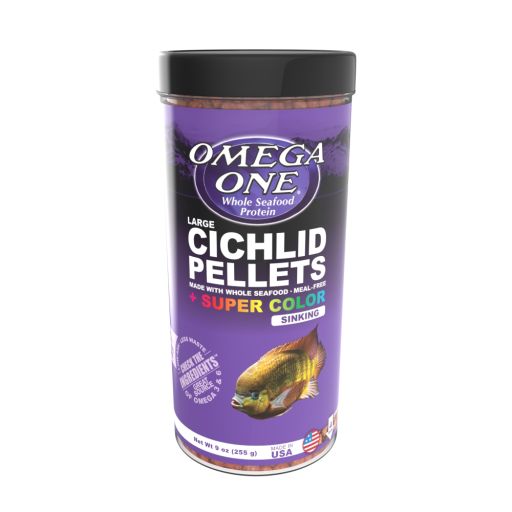OMEGA ONE Super Color Cichlid Pellets - Sinking
