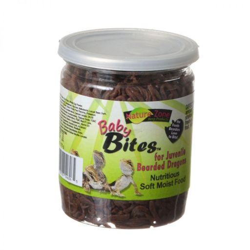 Nature Zone Ready-to-Eat Baby Bites for Juvenile Bearded Dragons 6 oz