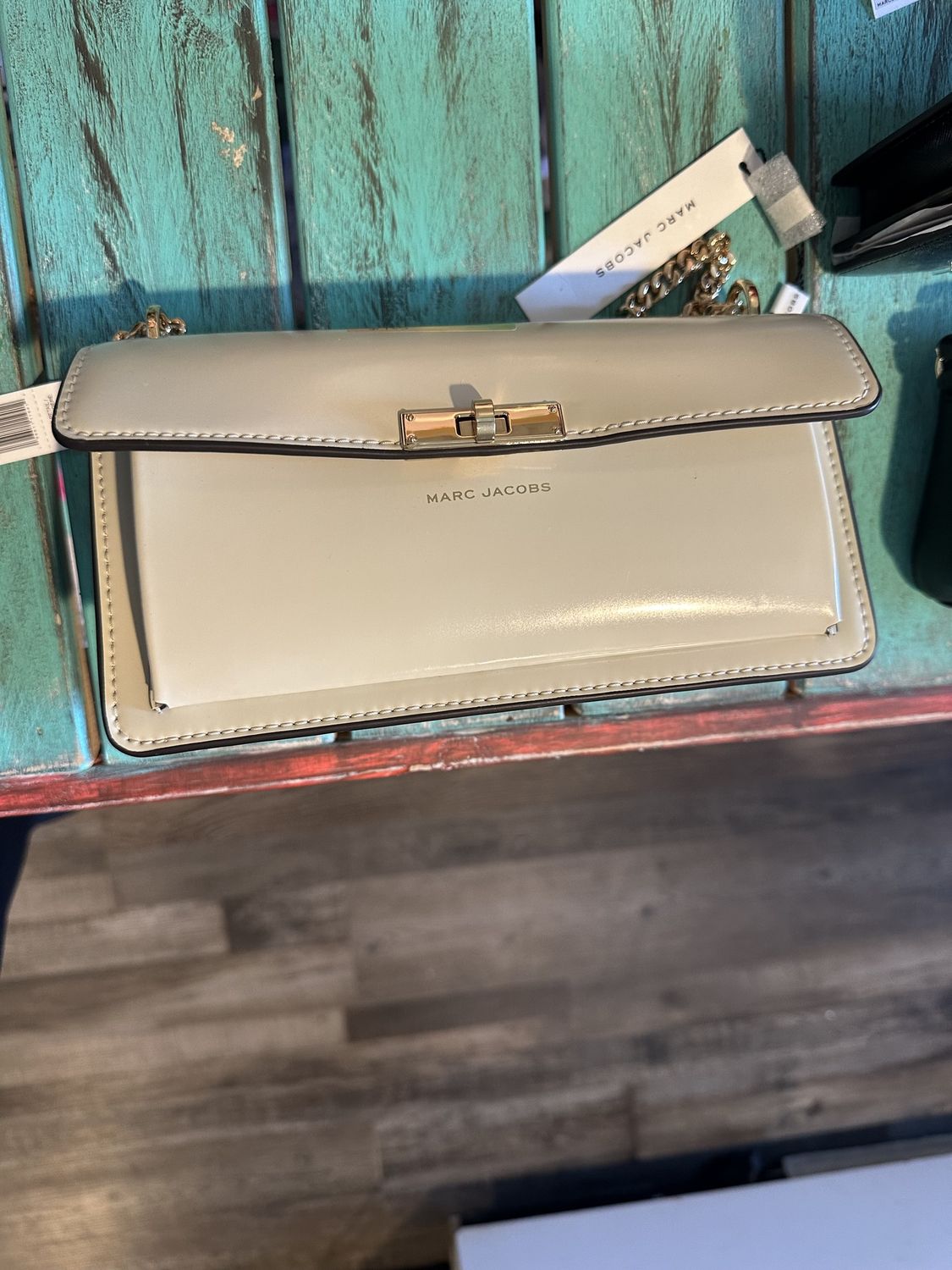 Marshmallow Crossbody Gold Chain