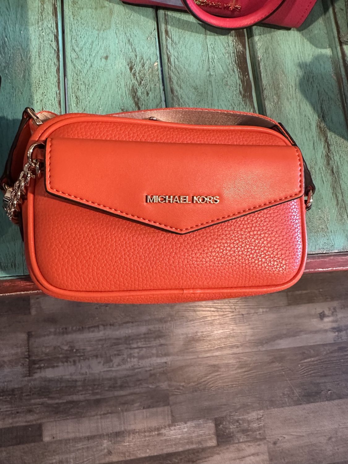 Small Orange Crossbody