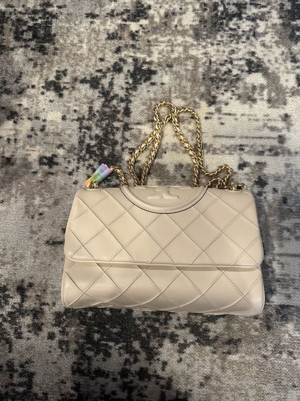 Cream Shoulder Bag