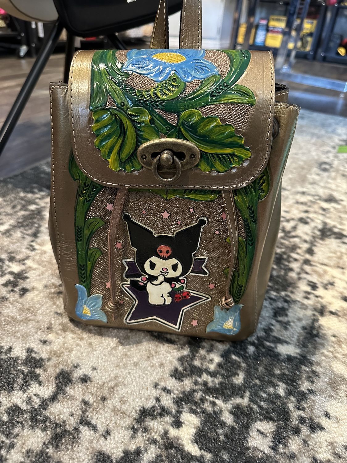 Flower Kitty Backpack