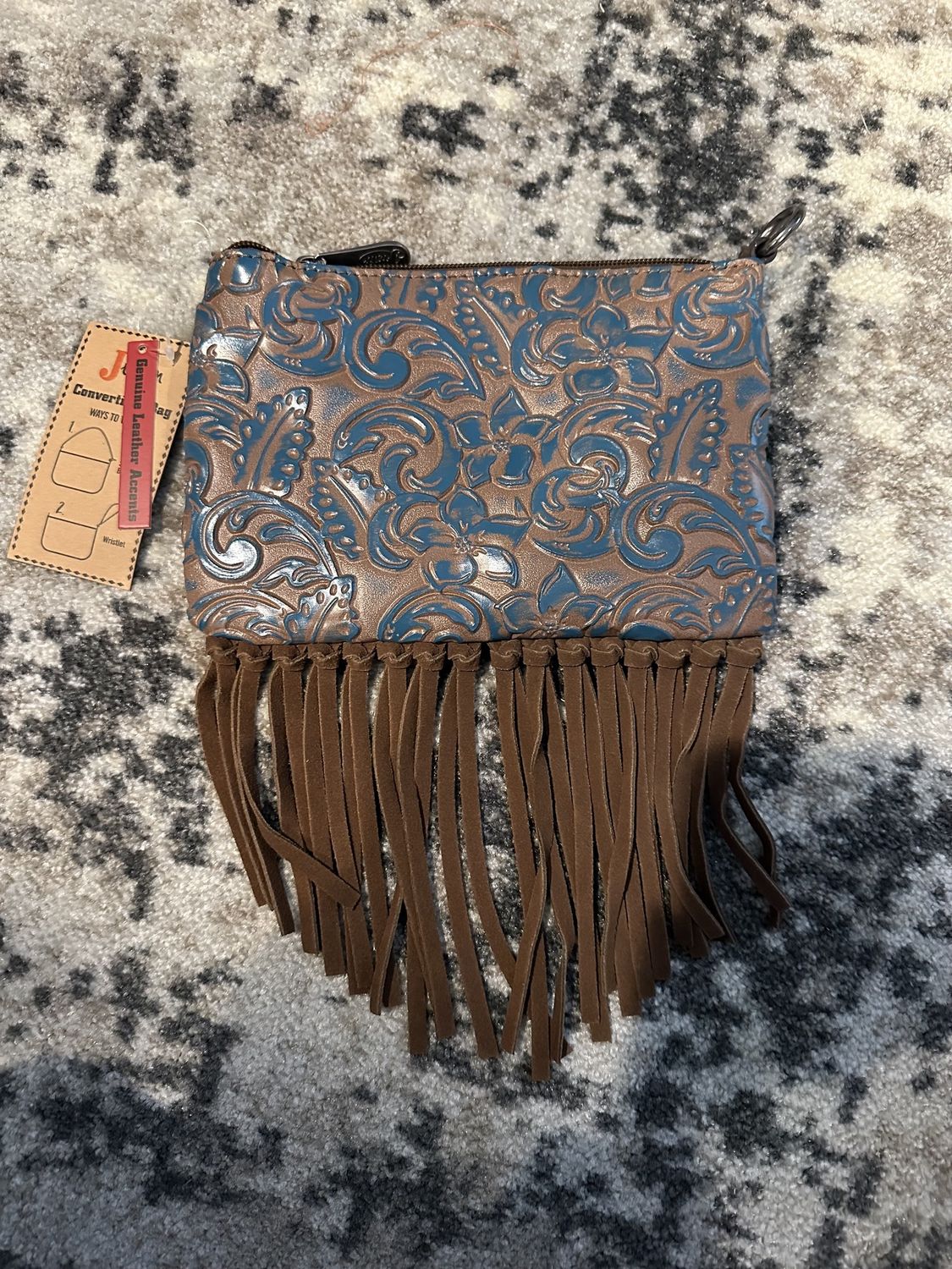 Leather Convertible Bag