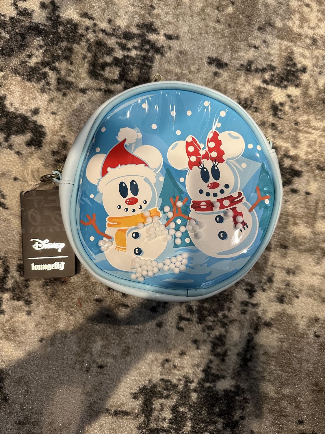 Minnie &amp; Mickey Snowman Loungefly