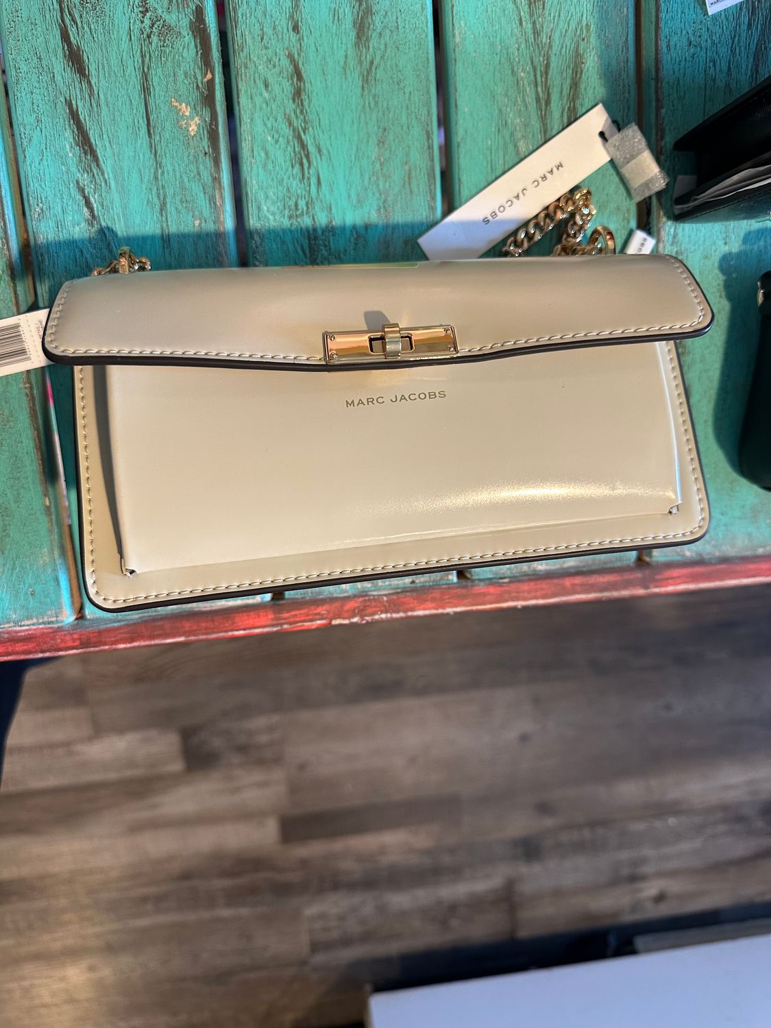 Marshmallow Crossbody Gold Chain